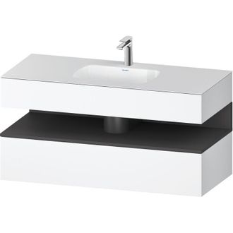 Duravit Qatego Lavabo Encastrado Con Base De Lavabo Consola, - Duravit