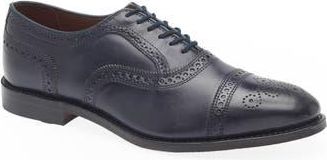 Allen Edmonds Strand Cap Toe Oxford in Navy at Nordstrom Rack, Size 10.5