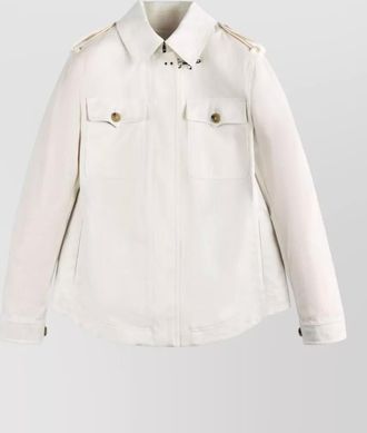 Fay cotton shirt jacket