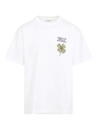 Carhartt Work in Progress S/S Clover graphic T-shirt - men - Cotton - S - White