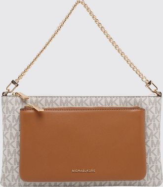 Michael Kors Borsa Jet Set Michael Kors in cotone spalmato con monogram MK