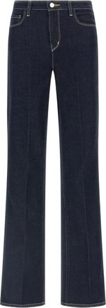 L'agence Jeans Selma con cuciture a contrasto - Blu