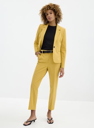 Contemporaine Womens Stretch ankle pant Fit: Slim leg, high rise