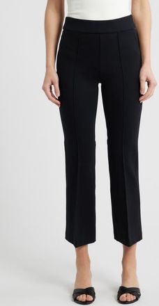 Spanx Ponte Pintuck Kick Flare Pants in Classic Black at Nordstrom, Size X-Small