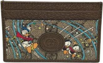Gucci Pre-owned Wallets, female, Multicolor, Size: ONE SIZE Pre-owned GG Supreme Card Case