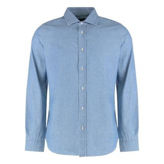 Moorer Uomo, Magliette, Blu, M, new