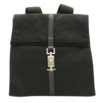 Gucci Pre-owned Gucci Jackie Zaino in Nylon e Pelle - - Pre-owned - Donna - Nero - ONE SIZE