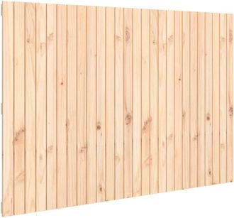 vidaXL Cabecero De Cama De Pared Madera Maciza De Pino 166x3x110 Cm Vidaxl
