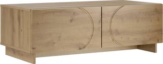 vidaXL Mesa De Centro Roble Artisan 102 X 50,5 X 35 Cm Vidaxl