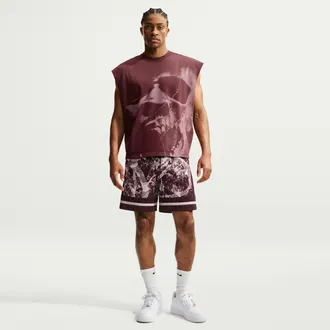 Nike Mens Ja 8 Dri-FIT Basketball Shorts in Red | IM5197-652