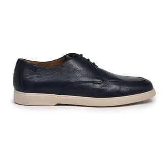 Baldinini Lace-up Schoen - Heren - Veterschoenen - Blauw - 39 EU - Leer - Schoenen