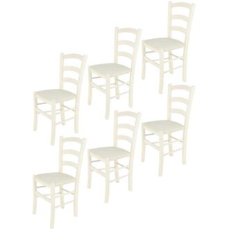 Tommychairs Tommychairs 4 Sillas Venice En Haya Anilina Gris Oscuro, Asiento Polipiel Gris Oscuro