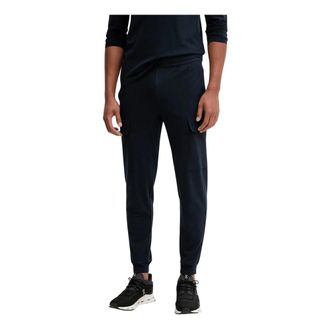 Emporio Armani Cargo Joggers - Heren - Sweatpants - Blauw - L - Katoen - Broeken