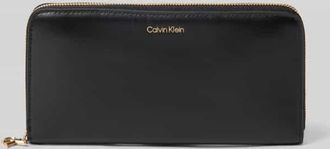 Calvin Klein Portemonnaie mit Label-Detail in Black, Größe 1
