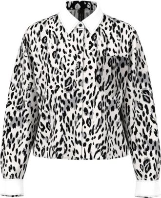 Marc Cain Dames, Blouses & Shirts, Zwart, Maat: 2XL Katoen