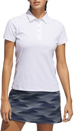 adidas Ultimate365 Tour Twist Knit Polo in White at Nordstrom Rack, Size X-Small