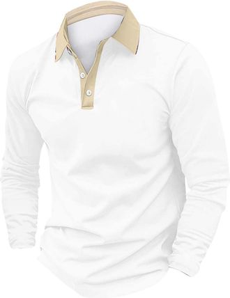 Generic Flannel Shirt Fit 2024 Mens Regular Shirts Tops Mens Autumn Cotton Corduroy Mens Business Slim Casual Shirt Long Sleeve Shirt Semi Long Sleeve Shirts 