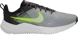 Nike Downshifter 12, Mens Trainers, Wolf Grey/White/Black/Volt, 7 UK
