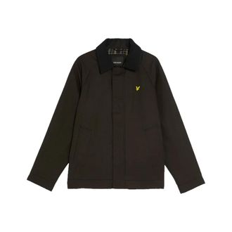 Lyle & Scott Tartan Gevoerde Jachtjas - Heren - Zomerjassen - Zwart - L - Jassen