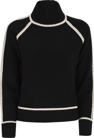 Max Mara Pescara Wool And Cashmere Turtleneck Sweater