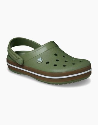 Crocs Mens Crocband Gum Mens Clogs - Green - Size: 11