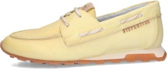 Hispanitas Schoenen, Dames, Geel, 41 EU, Leer, Moccasin Sport Zinnia
