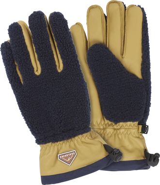 Sealskinz Sealskinz Unisex Waterproof Sherpa Fleece Hiking Gloves for Men and Women - Navy - Size Medium