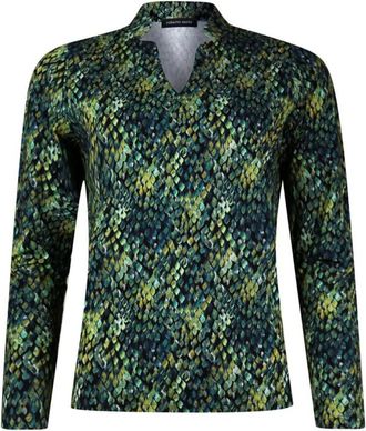 Roberto Sarto Dames, Blouses & Shirts, Groen, Maat: L