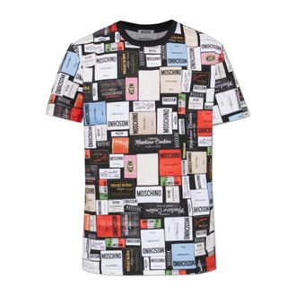 Moschino T-Shirts, male, Multicolor, Size: XL T-shirt with print