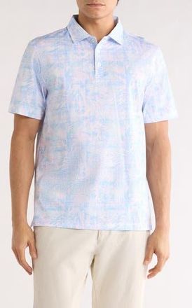 Bugatchi SS POLO Victor OoohCotton Floral Polo in Pink Multi at Nordstrom Rack, Size Xxx-Large
