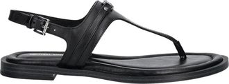 Michael Kors Schoenen, Dames, Zwart, 38 1/2 EU, Mandy Sandal