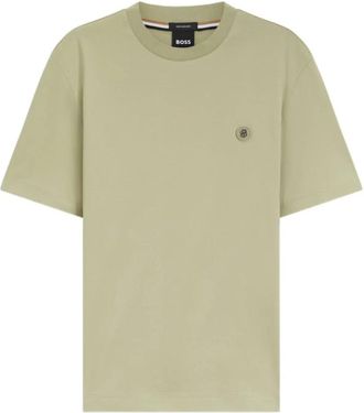 HUGO BOSS Uomo, Top, Verde, S, new
