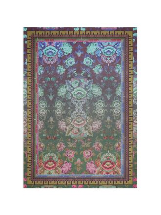 Pierre-Louis Mascia Printed Silk And Cotton Scarf
