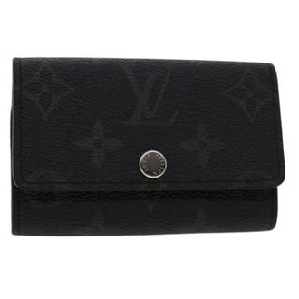 Louis Vuitton Pre-owned Wallets, female, Black, Size: ONE SIZE Pre-owned Key Case