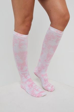 OOSC Pink Ski / Snowboard Sock in Multi-Colour at Nordstrom, Size Medium