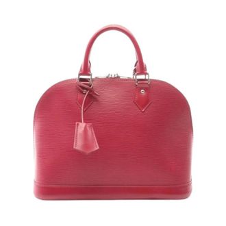 Louis Vuitton Pre-owned Handbags, female, Red, Size: ONE SIZE Pre-owned Alma PM Handbag