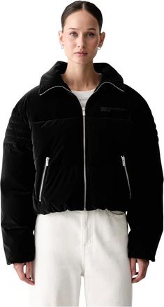 Karl Lagerfeld Giacca Imbottita - - Jackets - Donna - Nero - XL