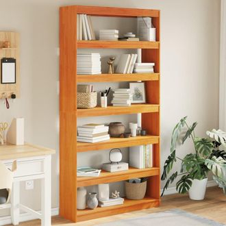 vidaXL Estanter&iacute;a/divisor Espacios Madera Maciza Pino 100x30x199,5 Cm Vidaxl
