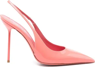 PARIS TEXAS 105mm Lidia slingback pumps - Roze