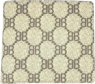 Gucci Pre-owned Bi-fold Portemonnee - Heren - Vintage Accessoires - Beige - ONE Size - Vintage