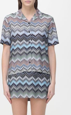 Missoni Camicia Missoni in viscosa con motivo zig-zag