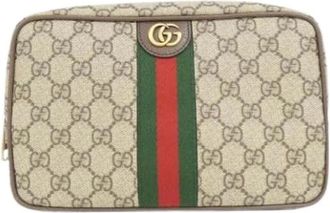 Gucci Pre-owned Mini Bag - Dames - Vintage Mini Tas - Beige - ONE Size - Vintage