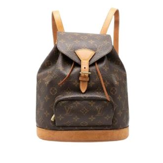 Louis Vuitton Pre-owned Montsouris MM - - Pre-owned - Donna - Marrone - ONE SIZE