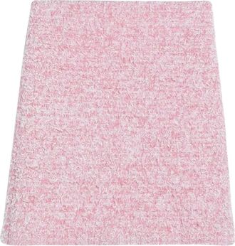 Balenciaga Short Skirts, female, Pink, Size: M Boucl&eacute; Mini Skirt