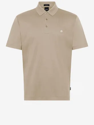 HUGO BOSS katoenen poloshirt met logo