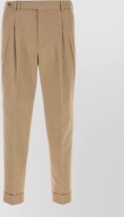 Pantaloni Torino cotton tailored trousers