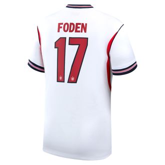 Nike Phil Foden England National Team 2026 Stadium Home Nike Mens Dri-FIT Soccer Jersey in White | NN203948194-ENG
