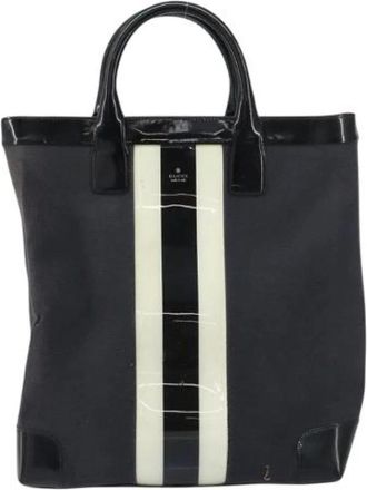 Gucci Pre-owned Tote Bags, female, Black, Size: ONE SIZE Pre-owned Vintage Tote Bag