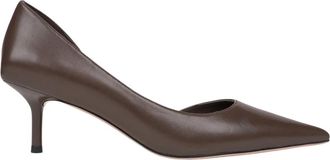 Estro & Luminara Schoenen, Dames, Bruin, 38 EU, Leer, Klassieke bruine hakken