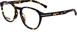 HUGO BOSS Mens 51 mm Brown Opticals